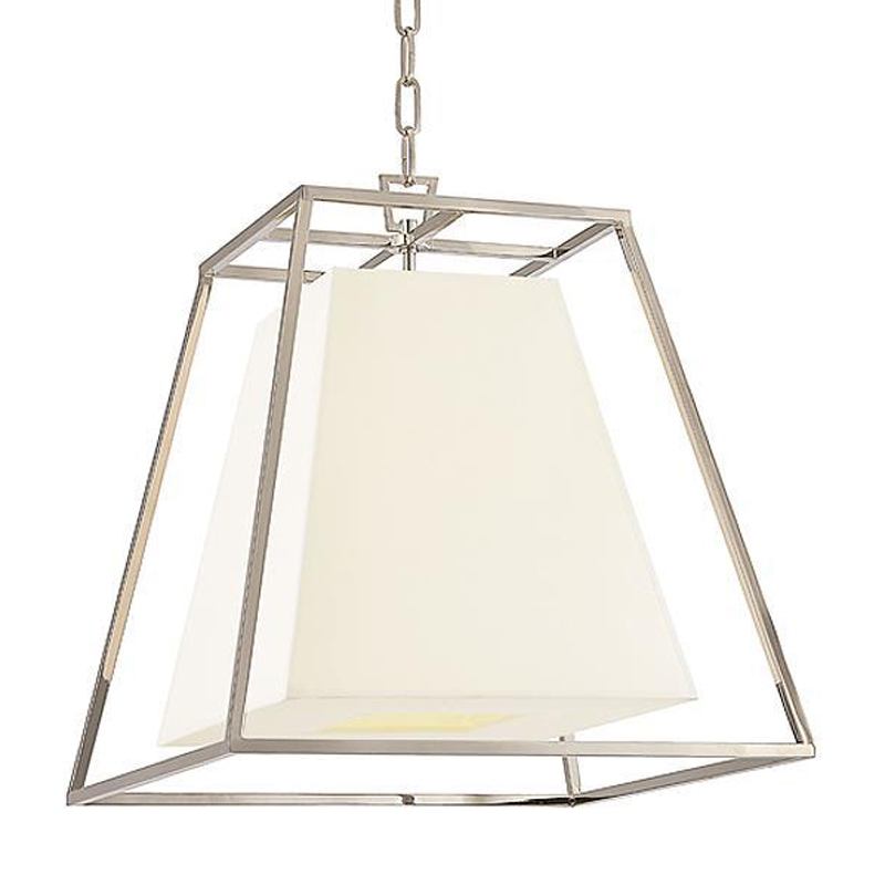 Люстра Geerte Chandelier nickel Никель Белый Люстра Geerte Chandelier nickel Никель Белый в Липецке | Loft Concept