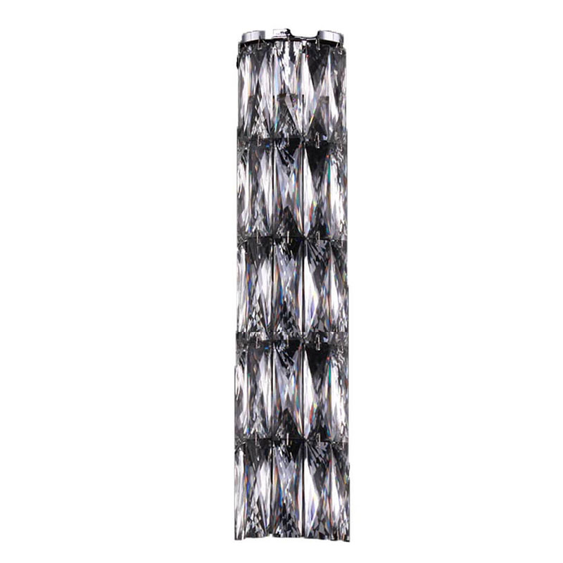 Бра Crystal Regena Chrome Wall Lamp 5 Хром Прозрачный (Transparent) Бра Crystal Regena Chrome Wall Lamp 5 Хром Прозрачный (Transparent) в Липецке | Loft Concept