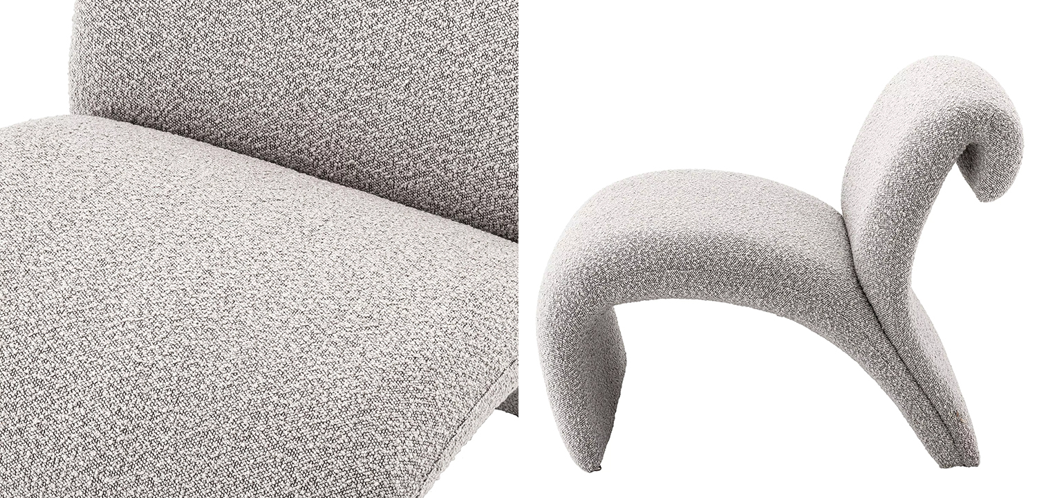 Кресло Eichholtz Chair Vignola Grey - фото