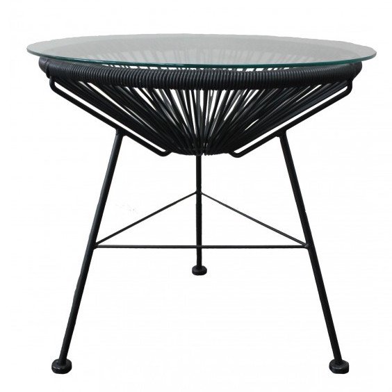 Приставной стол Acapulco side table Black Морская синь Желтый Черный Белый Зеленый Оранжевый Приставной стол Acapulco side table Black Морская синь Желтый Черный Белый Зеленый Оранжевый в Липецке | Loft Concept