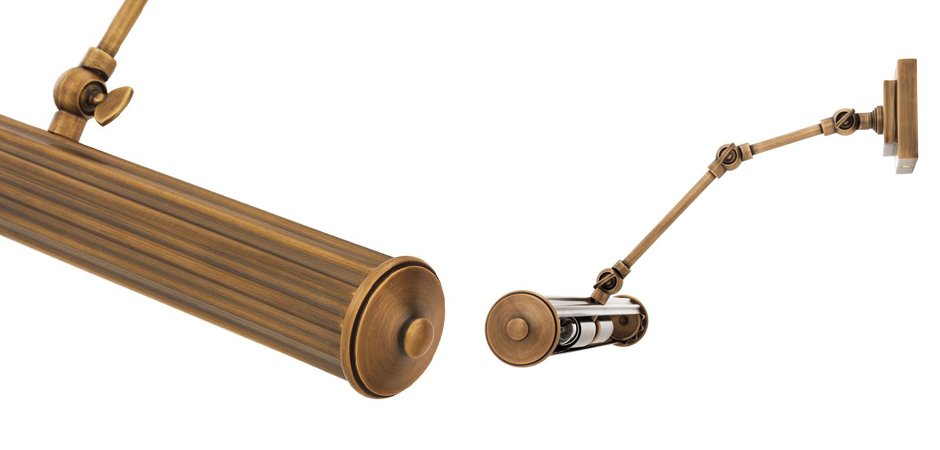 Бра Eichholtz Wall Lamp Luca L Brass Бра Eichholtz Wall Lamp Luca L Brass - Loft-Concept в Липецке