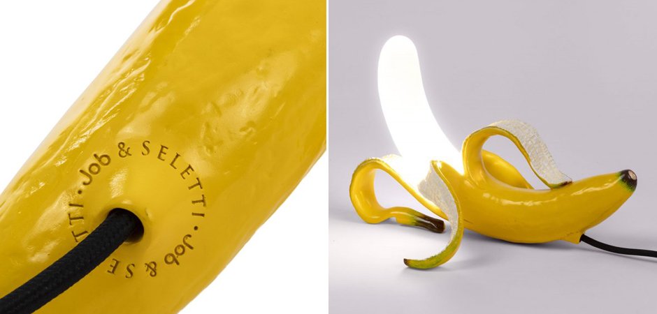 Лампа Seletti Banana Lamp Yellow Huey Design: Studio Job Лампа Seletti Banana Lamp Yellow Huey Design: Studio Job - Loft-Concept в Липецке