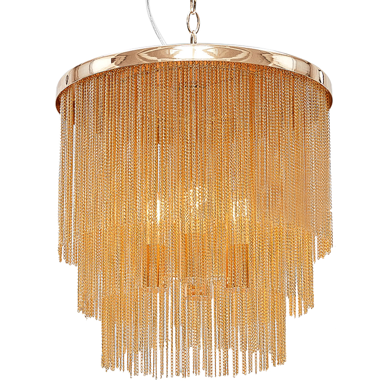 Люстра Atlantis Chain Cascade Bronze Chandelier Бронза Люстра Atlantis Chain Cascade Bronze Chandelier Бронза в Липецке | Loft Concept