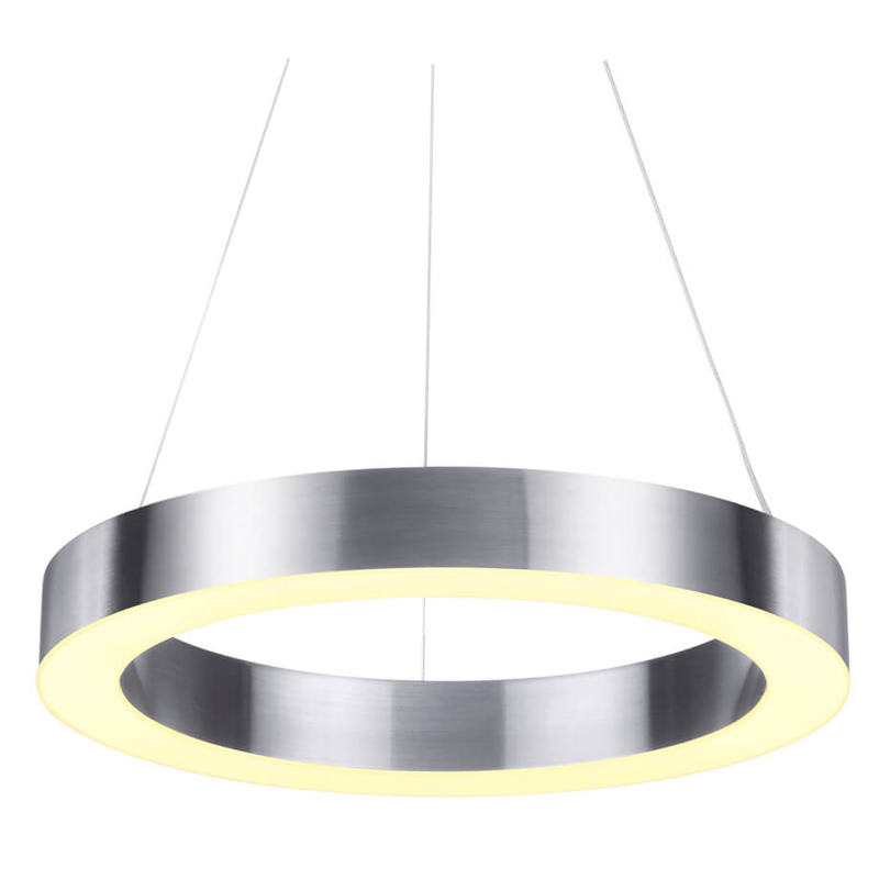 Подвесной светильник Nickel Ribbon Ring 40 Никель Подвесной светильник Nickel Ribbon Ring 40 Никель в Липецке | Loft Concept