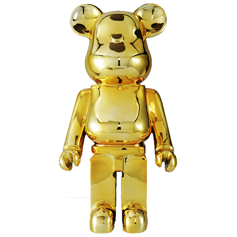 Статуэтка Bearbrick Gold Глянцевое золото Статуэтка Bearbrick Gold Глянцевое золото в Липецке | Loft Concept