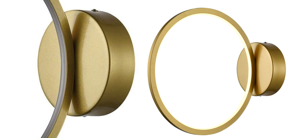 Бра Luminous Ring Gold Bra Бра Luminous Ring Gold Bra - Loft-Concept в Липецке