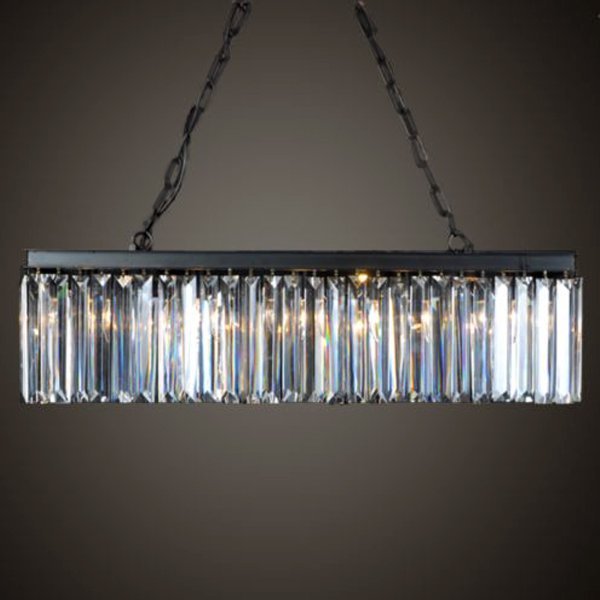Люстра RH 1920 s ODEON Clear Glass Iron 90 Люстра RH 1920 s ODEON Clear Glass Iron 90 в Липецке | Loft Concept