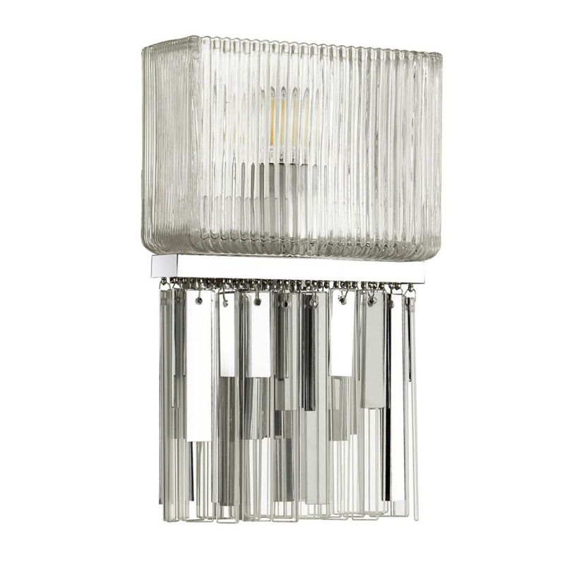 Бра Madelen Chrome Wall Lamp Хром Прозрачный (Transparent) Бра Madelen Chrome Wall Lamp Хром Прозрачный (Transparent) в Липецке | Loft Concept