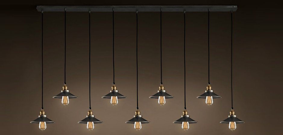Потолочный светильник Loft Cone Pendant Line 9 Потолочный светильник Loft Cone Pendant Line 9 - Loft-Concept в Липецке