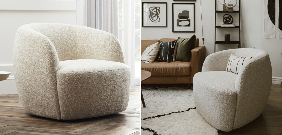 Кресло Boucle Armchair Pacific Кресло Boucle Armchair Pacific - Loft-Concept в Липецке