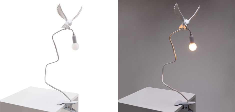 Настольная лампа Seletti Sparrow Landing Настольная лампа Seletti Sparrow Landing - Loft-Concept в Липецке