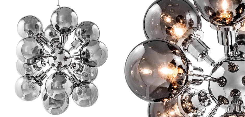 Люстра Chandelier Ludlow Nickel Люстра Chandelier Ludlow Nickel - Loft-Concept в Липецке