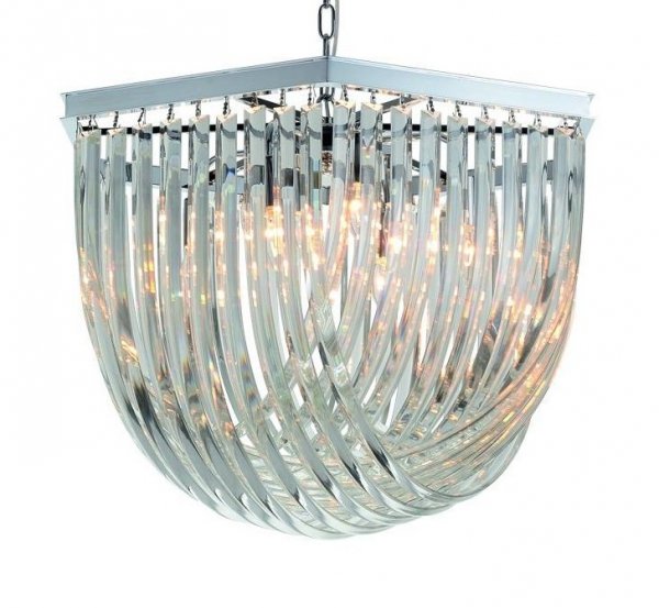 Люстра Chandelier Retro Lava 8 Хром Люстра Chandelier Retro Lava 8 Хром в Липецке | Loft Concept