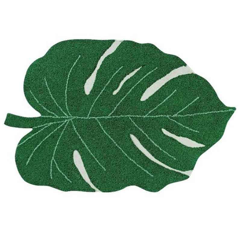 Ковер Monstera Leaf Carpet Зеленый Ковер Monstera Leaf Carpet Зеленый в Липецке | Loft Concept