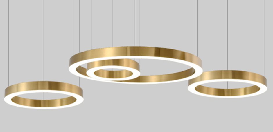 Люстра Light Ring Horizontal Люстра Light Ring Horizontal - Loft-Concept в Липецке