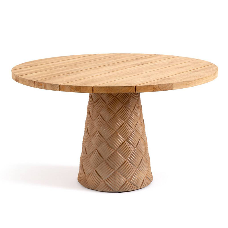 Стол Rumeu Round Table Бежевый Стол Rumeu Round Table Бежевый в Липецке | Loft Concept