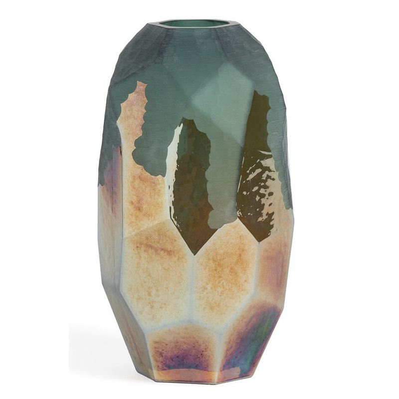 Ваза Giacomo Vase 35 Зеленый Золотой Ваза Giacomo Vase 35 Зеленый Золотой в Липецке | Loft Concept