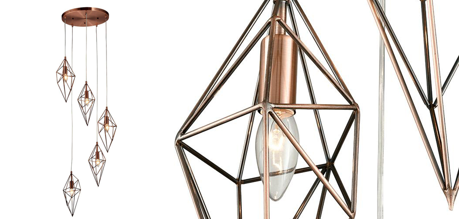 Люстра Volumetric Polygons Copper Люстра Volumetric Polygons Copper - Loft-Concept в Липецке