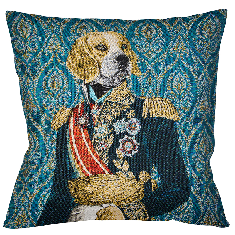Декоративная подушка Emperor Dog Мульти Декоративная подушка Emperor Dog Мульти в Липецке | Loft Concept