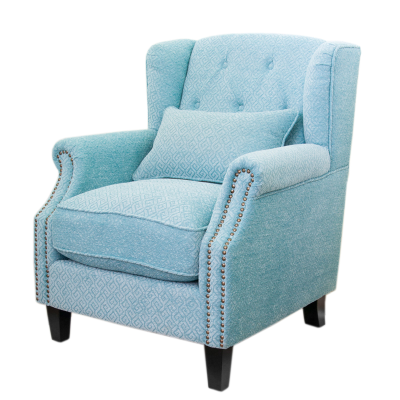 Кресло Edwige Armchair Velour Синий Кресло Edwige Armchair Velour Синий в Липецке | Loft Concept