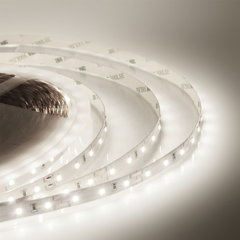 Светодиодная лента 14,4W/m 60LED/m 2835SMD дневной белый 20M Белый в Липецке | Loft Concept 