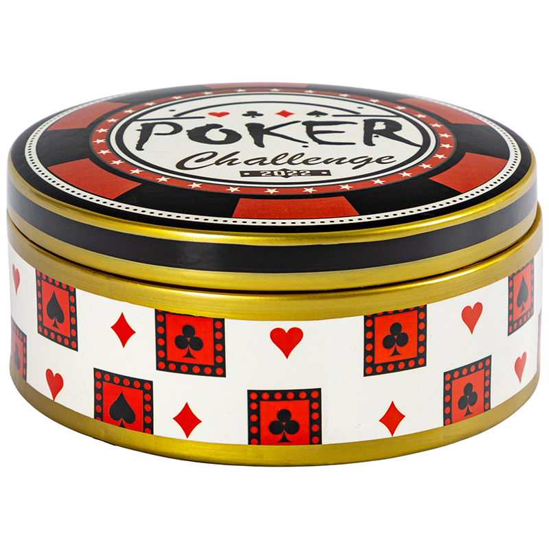 Шкатулка Poker Collection Box Золотой Белый Черный Красный Шкатулка Poker Collection Box Золотой Белый Черный Красный в Липецке | Loft Concept