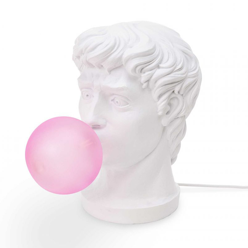 Настольная лампа Seletti Wonder times Белый Розовый Настольная лампа Seletti Wonder times Белый Розовый в Липецке | Loft Concept
