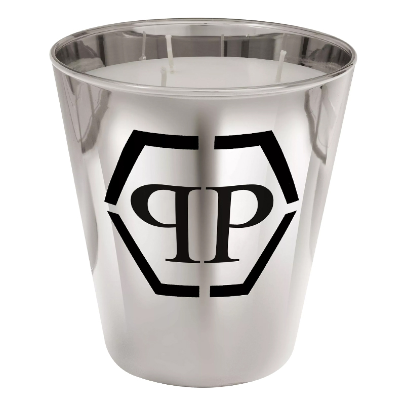 Свеча Philipp Plein Candle Empire Platinum S Серебряный Черный Белый Свеча Philipp Plein Candle Empire Platinum S Серебряный Черный Белый в Липецке | Loft Concept
