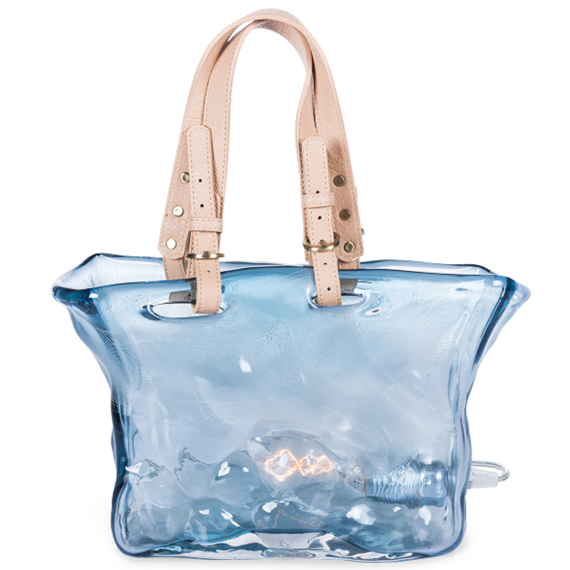 Настольная лампа Bag Lamp blue Голубой Настольная лампа Bag Lamp blue Голубой в Липецке | Loft Concept