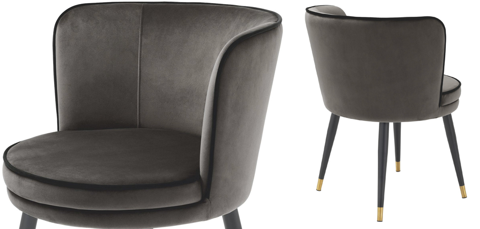 Стул Eichholtz Dining Chair Grenada grey Стул Eichholtz Dining Chair Grenada grey - Loft-Concept в Липецке