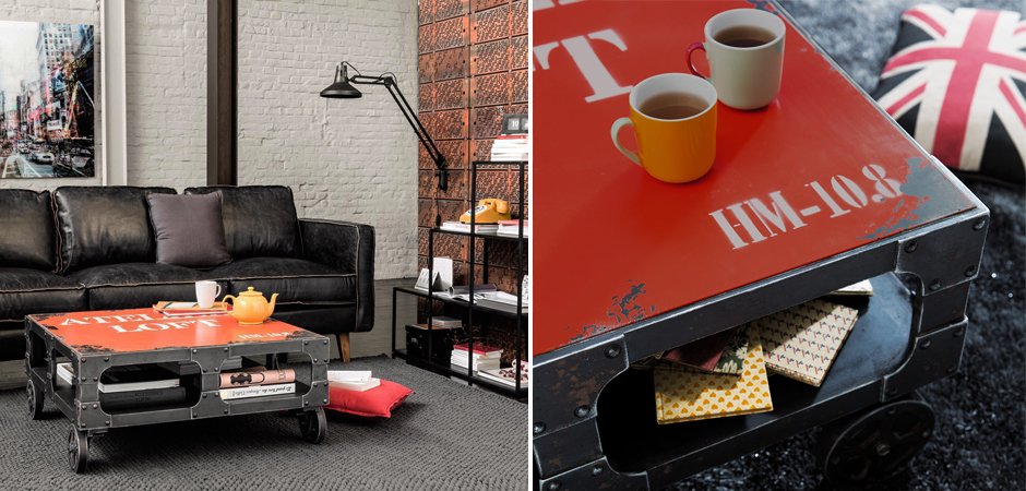 Кофейный стол Atelier Loft Кофейный стол Atelier Loft - Loft-Concept в Липецке