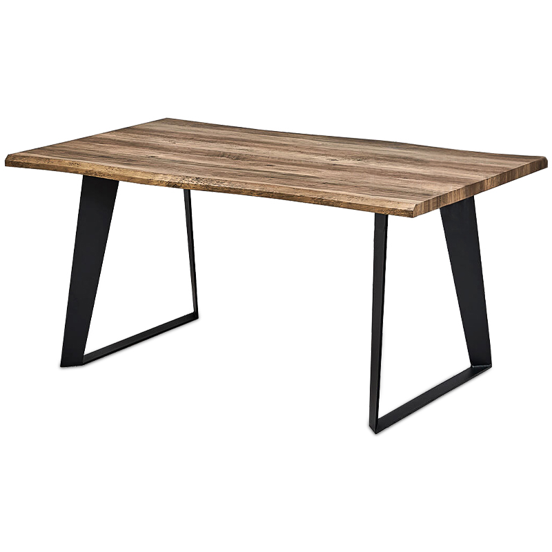 Обеденный стол Emer Table Коричневый Черный Обеденный стол Emer Table Коричневый Черный в Липецке | Loft Concept