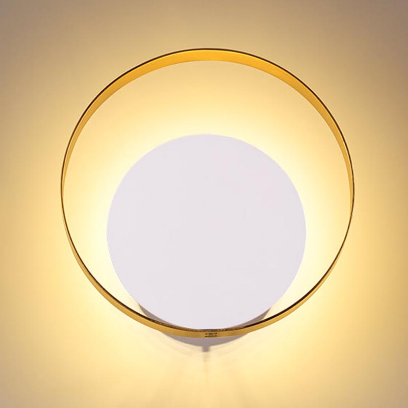 Бра Globo Ocular Sconce Circle White Золотой Белый Бра Globo Ocular Sconce Circle White Золотой Белый в Липецке | Loft Concept