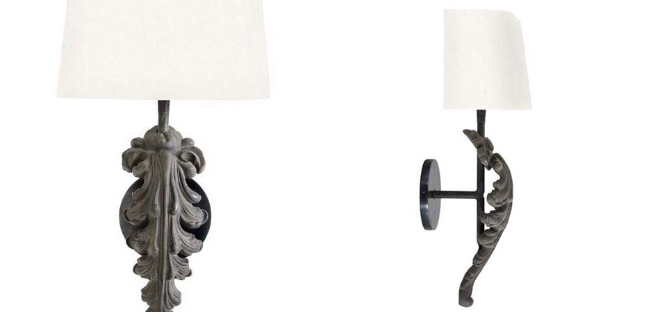 Бра Eichholtz Wall Lamp Beau Site Antique green+White Бра Eichholtz Wall Lamp Beau Site Antique green+White - Loft-Concept в Липецке