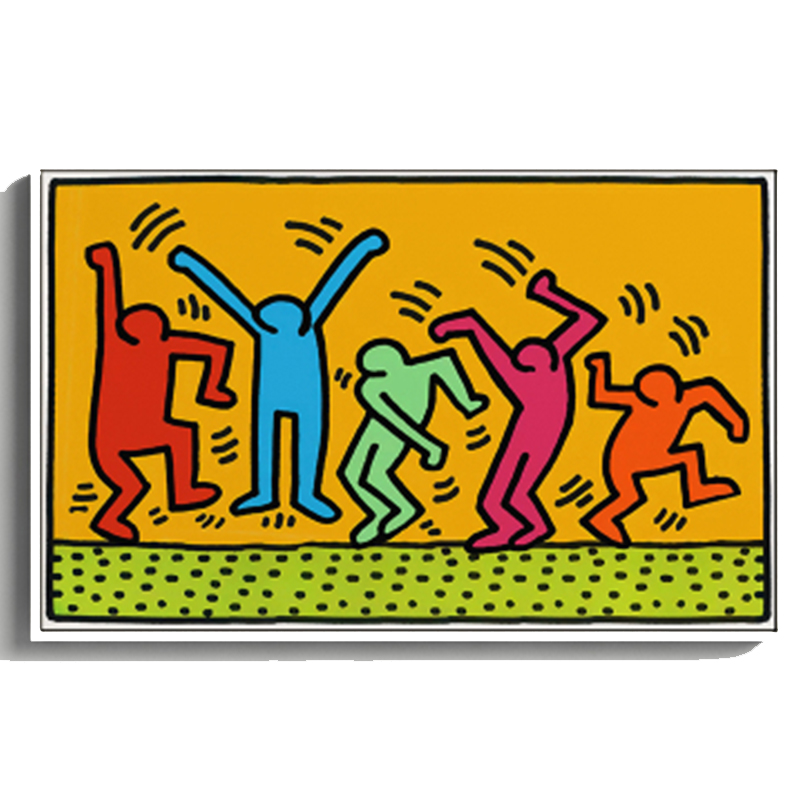 Постер Keith Haring 5 Мульти Постер Keith Haring 5 Мульти в Липецке | Loft Concept