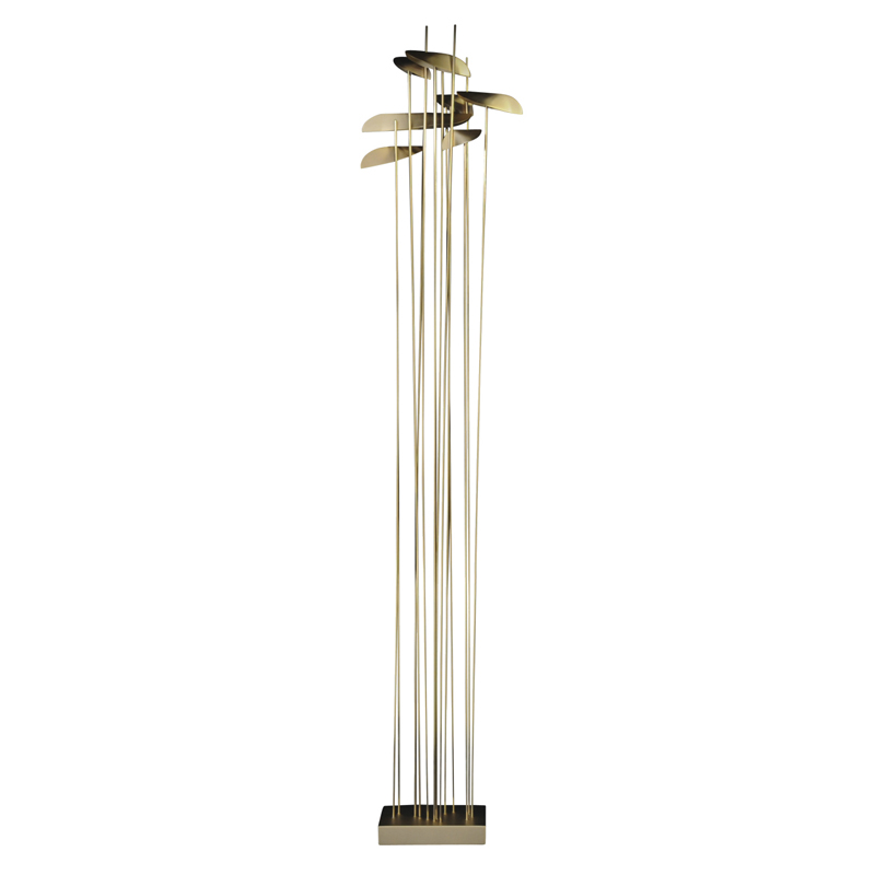 Торшер Paolo Castelli ANODINE FLOOR LAMP Золотой Торшер Paolo Castelli ANODINE FLOOR LAMP Золотой в Липецке | Loft Concept