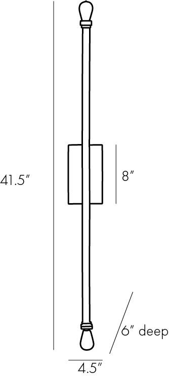 Бра Arteriors HUTU WALL LIGHT в Липецке