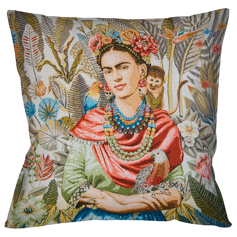 Декоративная подушка Frida Kahlo Мульти Декоративная подушка Frida Kahlo Мульти в Липецке | Loft Concept