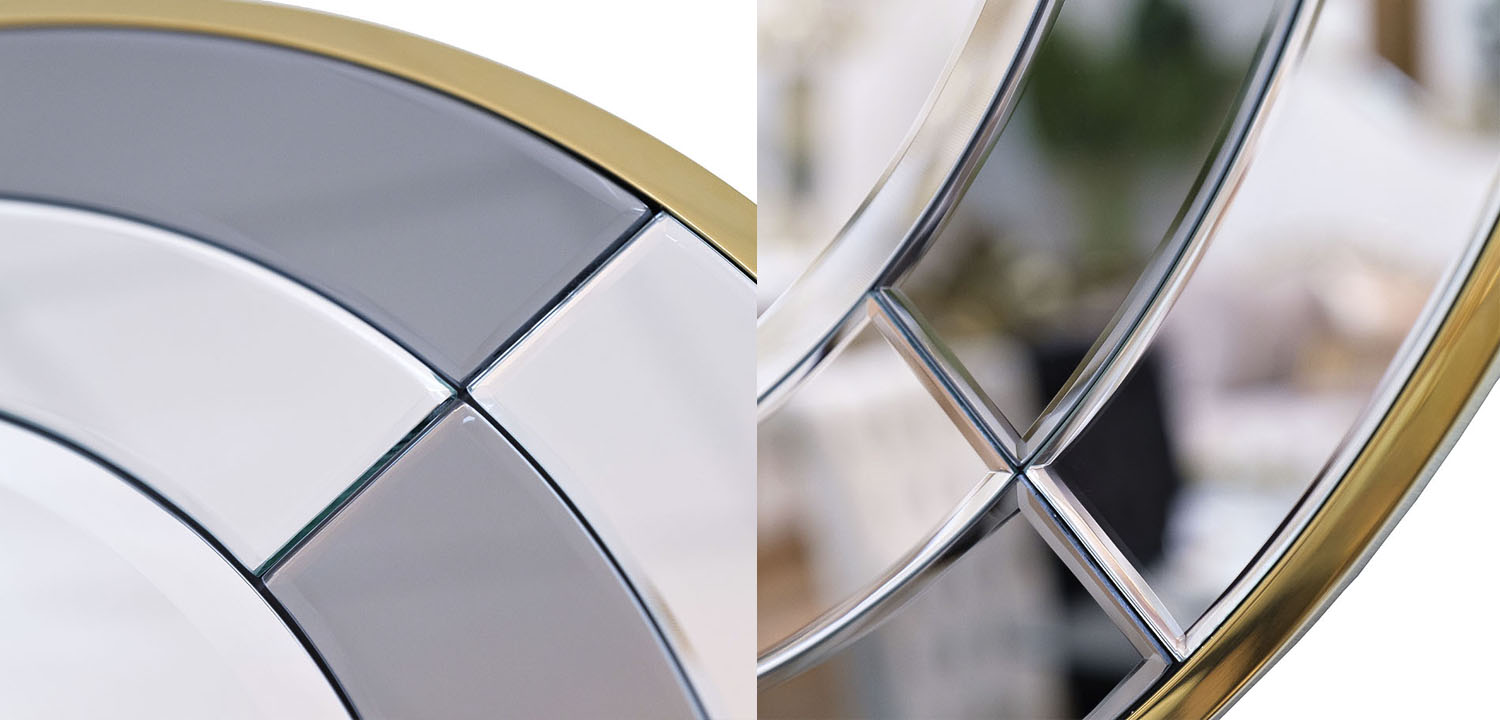 Зеркало Mirrored Frame Round - фото