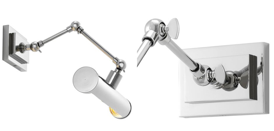 Бра Eichholtz Wall Lamp Pacific Nickel - Loft-Concept в Липецке