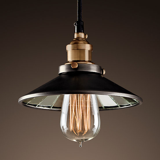 Подвесной светильник Loft Cone Pendant Reflector Черный в Липецке | Loft Concept 