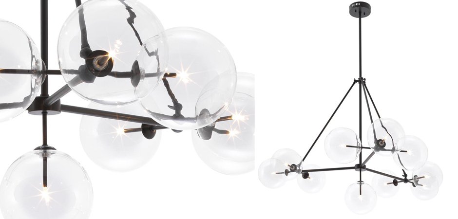 Люстра Chandelier Bermude Bronze - фото №1