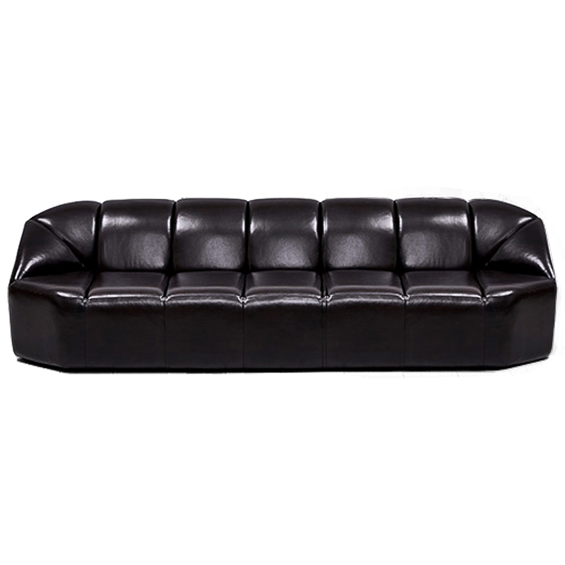 Диван Futurism Leather Sofa Черный Диван Futurism Leather Sofa Черный в Липецке | Loft Concept