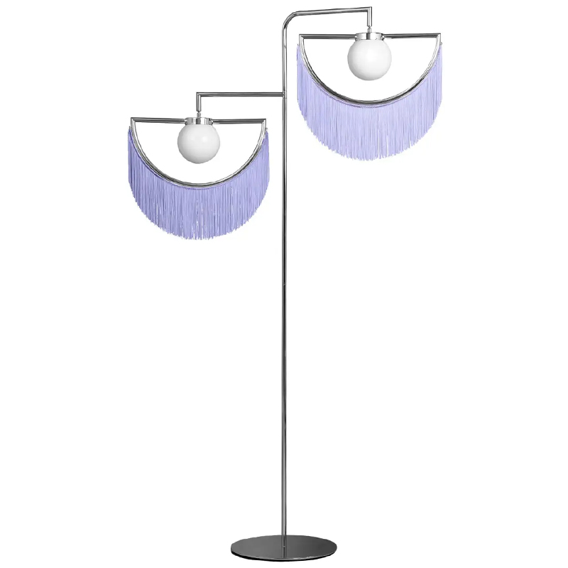 Торшер Wink Standing Lamp by Houtique Lila Серебряный Сиреневый Торшер Wink Standing Lamp by Houtique Lila Серебряный Сиреневый в Липецке | Loft Concept