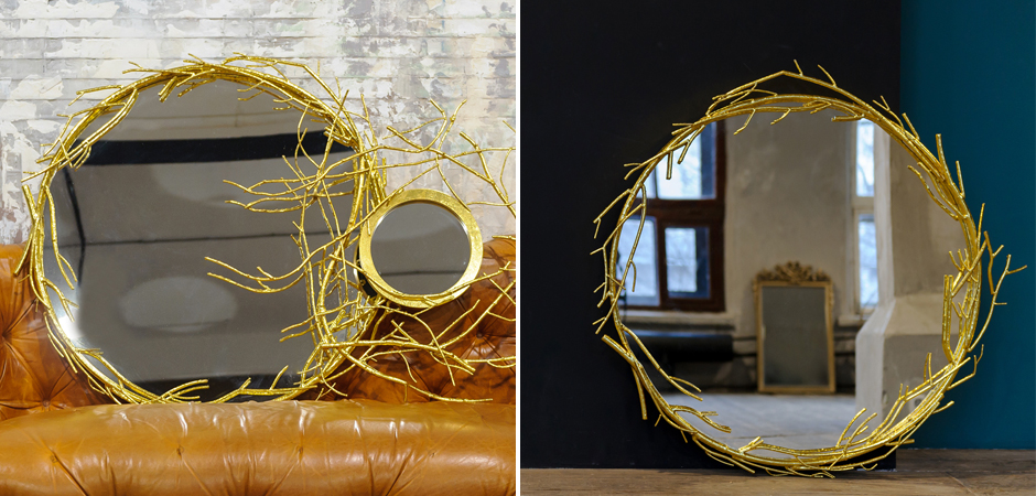 Зеркало Branch Wreath Mirror Зеркало Branch Wreath Mirror - Loft-Concept в Липецке