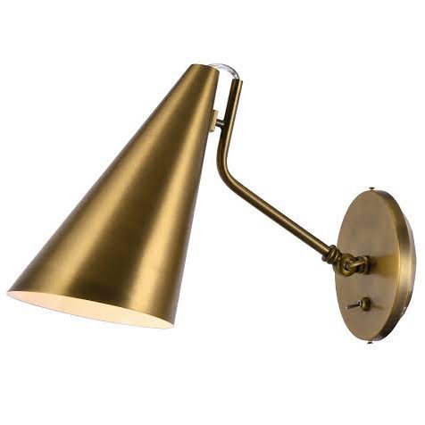 Бра VC light CLEMENTE wall lamp Латунь Бра VC light CLEMENTE wall lamp Латунь в Липецке | Loft Concept