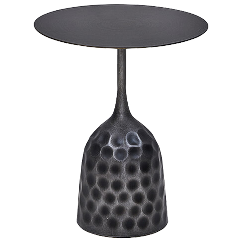 Приставной стол Cluster Surface Dark Nickel Side Table Графит Приставной стол Cluster Surface Dark Nickel Side Table Графит в Липецке | Loft Concept