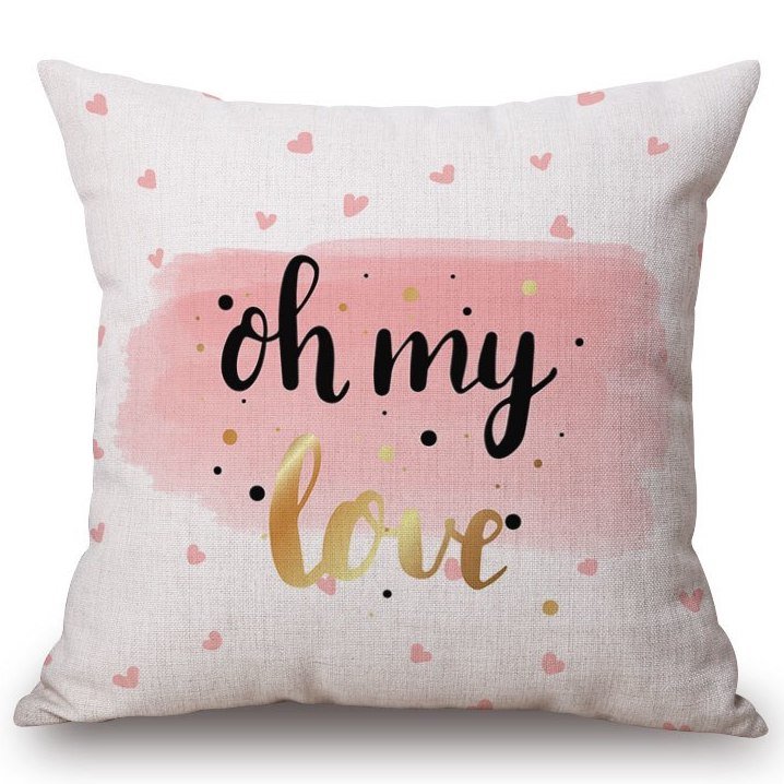 Декоративная подушка Oh my love Декоративная подушка Oh my love в Липецке | Loft Concept