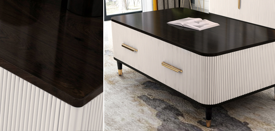 Birmingham Textured Coffee Table White Birmingham Textured Coffee Table White - Loft-Concept в Липецке