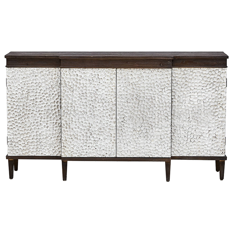 Комод Kekepania chest of drawers Белый Коричневый Комод Kekepania chest of drawers Белый Коричневый в Липецке | Loft Concept